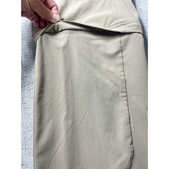 Mountain Hardwear Convertible Hiking Pants Outdoor Zip‎ Off Beige Size 8/32 - Picture 6 of 9